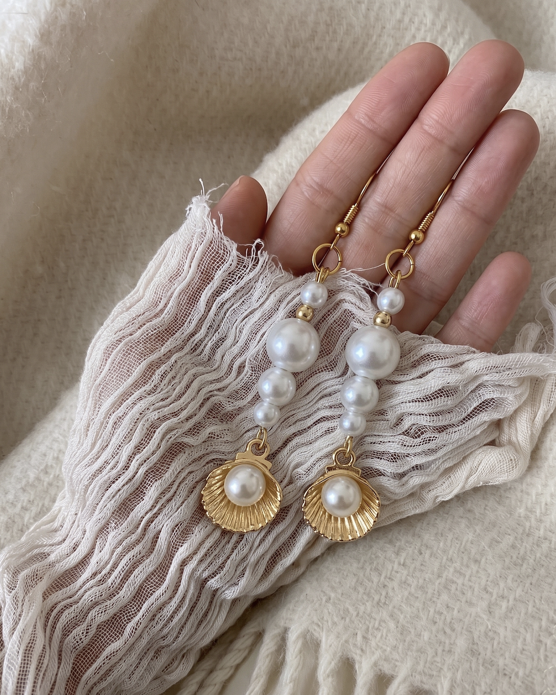 Boucles Nina portées